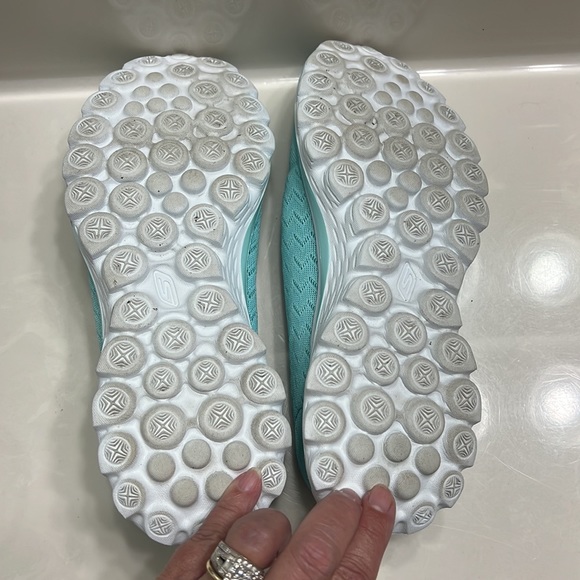 Sketchers go walk to size 6 1/2 worn maybe two times. Lightweight slip-ons. - Picture 2 of 7